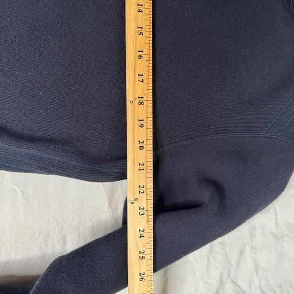 Tommy Bahama Sweater Mens Large Black Reversible Mock Neck 1/4 Zip Pullover Golf - Picture 4 of 7